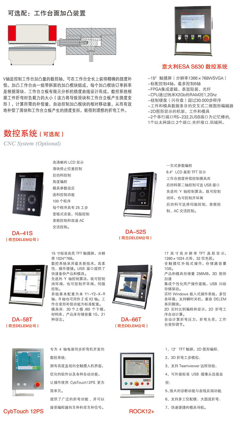 WE67K系列电液同步数控板料折弯机